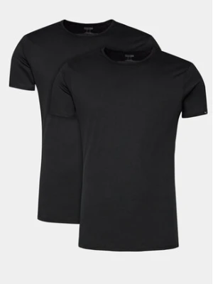 Puma Komplet 2 t-shirtów Basic 935016 Czarny Regular Fit