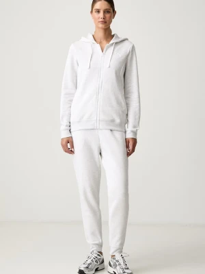 Puma komplet dresowy damski z bawełną szary