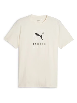 Puma Koszulka "Better Sportswear" w kolorze kremowym rozmiar: S