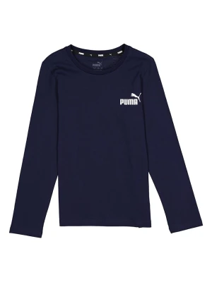Puma Koszulka "ESS No. 1" w kolorze granatowym rozmiar: 116
