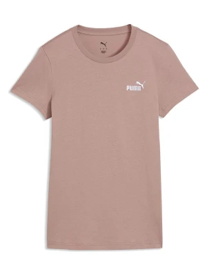 Puma Koszulka "Ess Small No. 1" w kolorze różowym rozmiar: XL