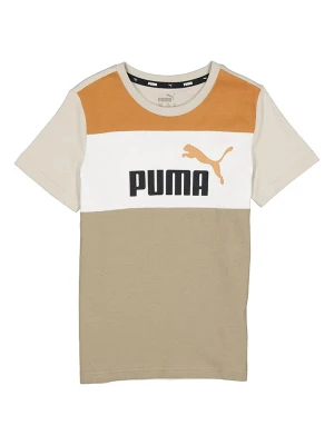 Puma Koszulka "ESS" w kolorze beżowym rozmiar: 128