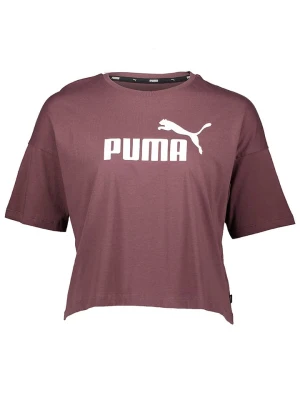 Puma Koszulka "ESS" w kolorze bordowym rozmiar: L