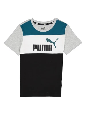 Puma Koszulka "ESS" w kolorze czarno-szarym rozmiar: 116