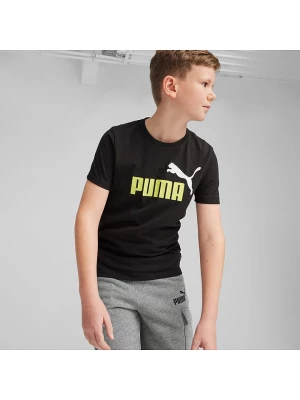 Puma Koszulka "ESS+" w kolorze czarnym rozmiar: 116