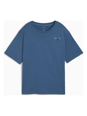 Puma Koszulka funkcyjna "Pretty Tough" w kolorze niebieskim rozmiar: S