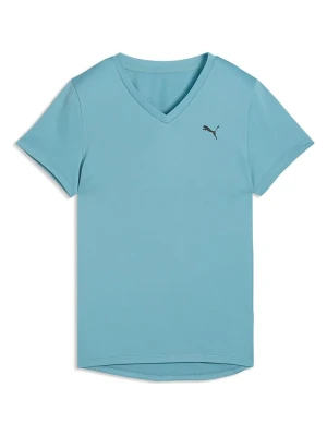Puma Koszulka funkcyjna "Train All Day Essential" w kolorze turkusowym rozmiar: XS