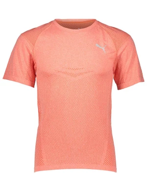 Puma Koszulka funkcyjna "Train Evoknit" w kolorze pomarańczowym rozmiar: XL