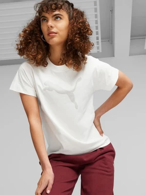 Puma Koszulka "Her" w kolorze białym rozmiar: S