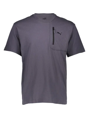 Puma Koszulka "Open Road" w kolorze szarym rozmiar: L
