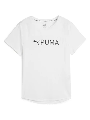 Puma Koszulka sportowa "Fit" w kolorze białym rozmiar: S