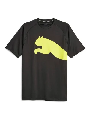 Puma Koszulka sportowa "Train All Day" w kolorze czarno-żółtym rozmiar: M