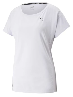 Puma Koszulka sportowa "Train Favourite" w kolorze białym rozmiar: XS