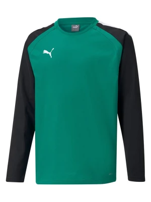 Puma Koszulka sportowa w kolorze zielono-czarnym rozmiar: 164