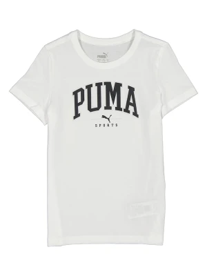 Puma Koszulka "Squad" w kolorze białym rozmiar: 128