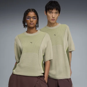 Zdjęcie produktu PUMA Koszulka unisex CLRT Knitted o luźnym kroju, Akcesoria, Beżowy