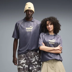 PUMA Koszulka unisex KING o pudeÅ‚kowym kroju, OdzieÅ¼, Szary