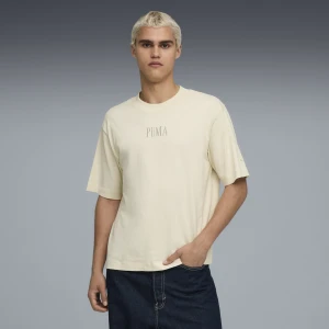 Zdjęcie produktu PUMA Koszulka unisex Premium Essentials o kwadratowym kroju z grafiką, Odzież, Biały
