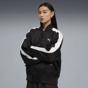 PUMA Kurtka bomberka unisex T7, Odzież, Czarny,