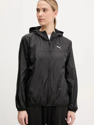 Puma kurtka Essential windbreaker czarny