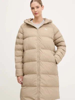 Puma kurtka kolor beżowy zimowa 688384