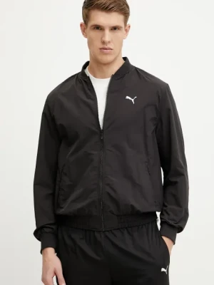 Puma kurtka kolor czarny przejściowa 629903