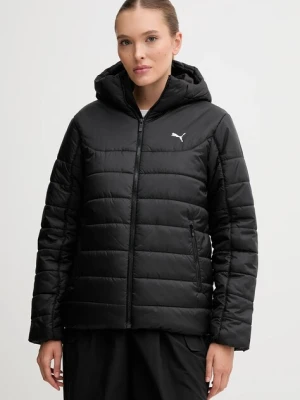Puma kurtka kolor czarny zimowa 685231