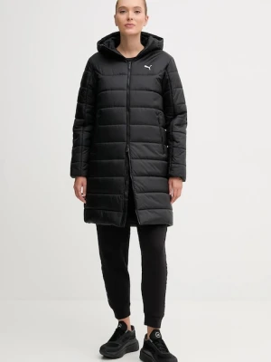 Puma kurtka kolor czarny zimowa 685232