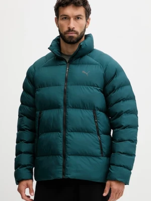 Puma kurtka kolor zielony zimowa 688370