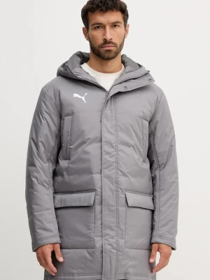 Puma kurtka męska kolor szary zimowa 658569