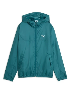 Puma Kurtka przeciwwiatrowa "ESS UV" w kolorze turkusowym rozmiar: 128