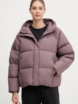 Puma kurtka puchowa kolor fioletowy zimowa 688392