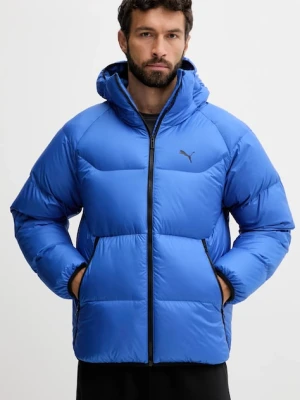 Puma kurtka puchowa kolor niebieski zimowa 688382