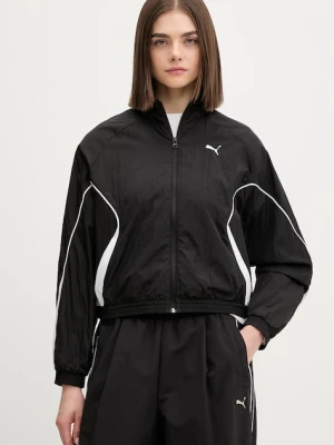 Puma kurtka Sport relaxed woven czarny