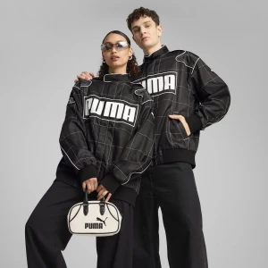 PUMA Kurtka unisex Relaxed Racer, Odzież, Czarny,