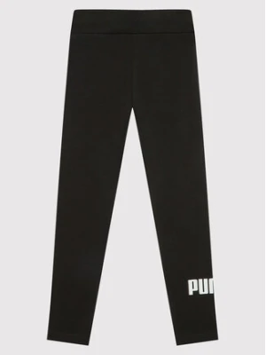 Puma Legginsy Essentials Logo 587035 Czarny Tight Fit