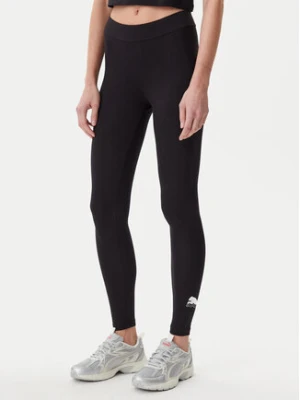 Puma Legginsy Essentials Metallic 685000 Czarny Slim Fit