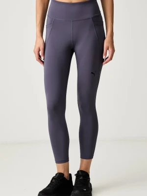 Puma legginsy sportowe damskie Essential Tight fioletowy