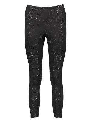 Puma Legginsy sportowe "Intergalactic" w kolorze czarnym rozmiar: M