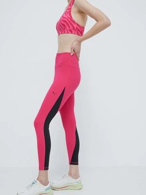 Puma legginsy treningowe Train All Day kolor różowy wzorzyste 524827