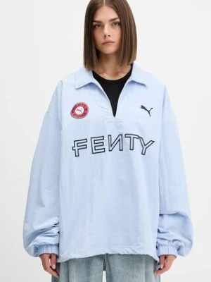 Puma longsleeve PUMA x FENTY kolor niebieski 635734