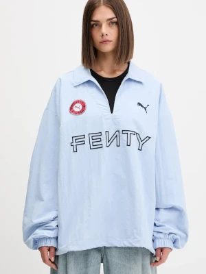 Puma longsleeve PUMA x FENTY kolor niebieski 635734
