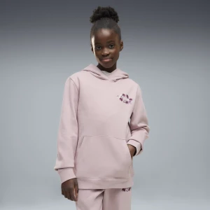 PUMA Młodzieżowa bluza z kapturem Essentials Nature 2.0 z nadrukiem, Akcesoria, Różowy