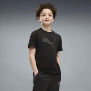 PUMA MÅ‚odzieÅ¼owa koszulka Active Sports z grafikÄ…, Akcesoria, Czarny