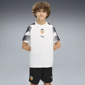 PUMA Młodzieżowa koszulka rozgrzewkowa Valencia CF, Odzież, Biały