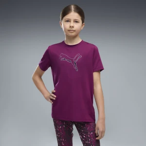 PUMA Młodzieżowa koszulka z logo Train All Day Essentials Graphic, Akcesoria, Różowy