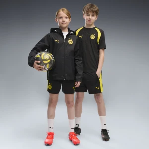 PUMA Młodzieżowe szorty treningowe Borussia Dortmund, Odzież, Czarny