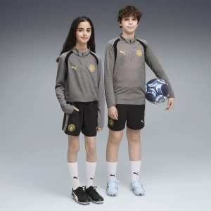 PUMA Młodzieżowe szorty treningowe Manchester City, Odzież, Czarny