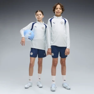 PUMA Młodzieżowe szorty treningowe Manchester City, Odzież, Niebieski