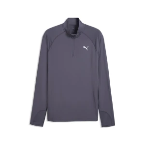 PUMA MÄ™ska bluza do biegania z zamkiem 1/4 VELOCITY CLOUDSPUN, Akcesoria, Szary